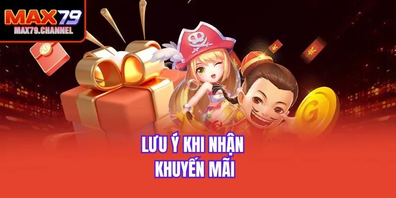 Lưu ý khi nhận khuyến mãi